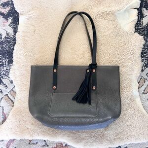 Elegant Gray Tote Bag